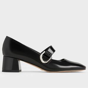 Black Mary Jane Heels